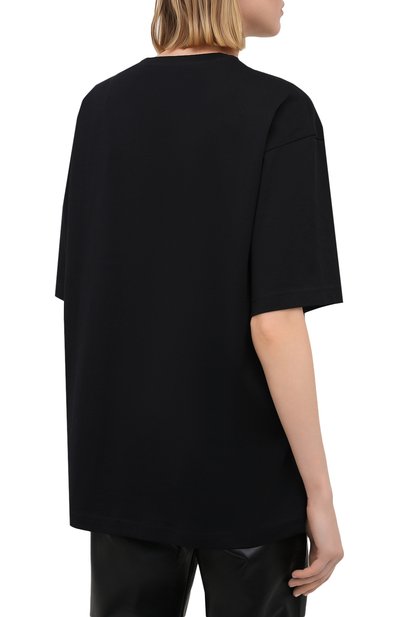 Хлопковая футболка ACNE STUDIOS, арт. CL0092/W, фото 4