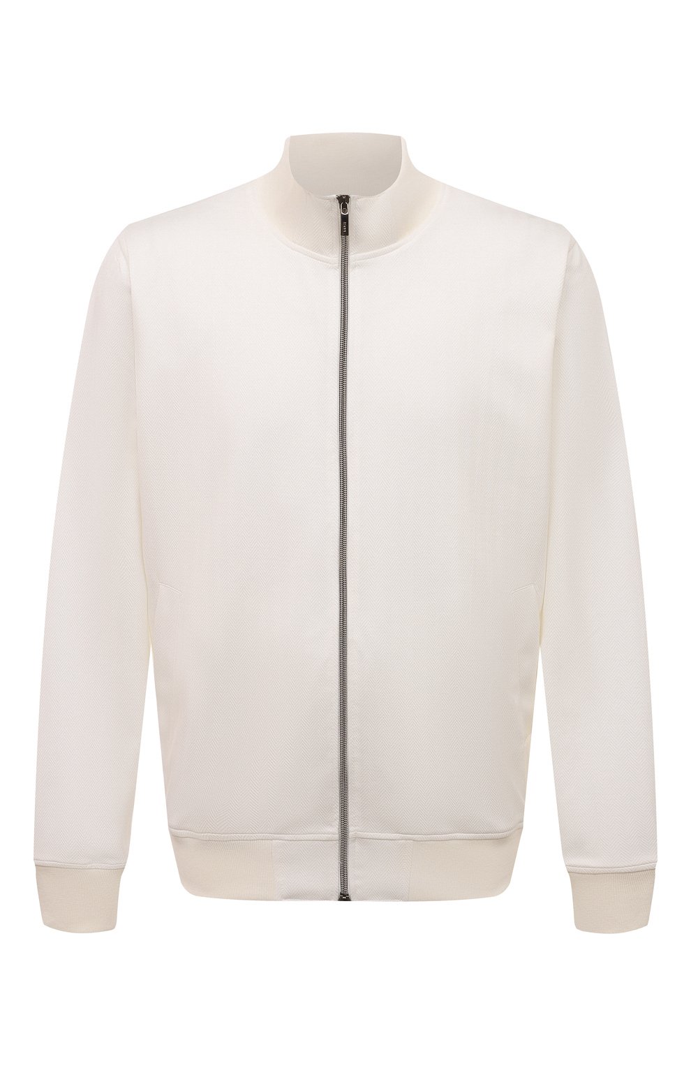 Толстовка MVST белого цвета по цене 111500 руб., арт. 14M459.PL00.MUST./58-62, фото 1 Толстовка MVST, арт. 14M459.PL00.MUST./58-62, фото 1