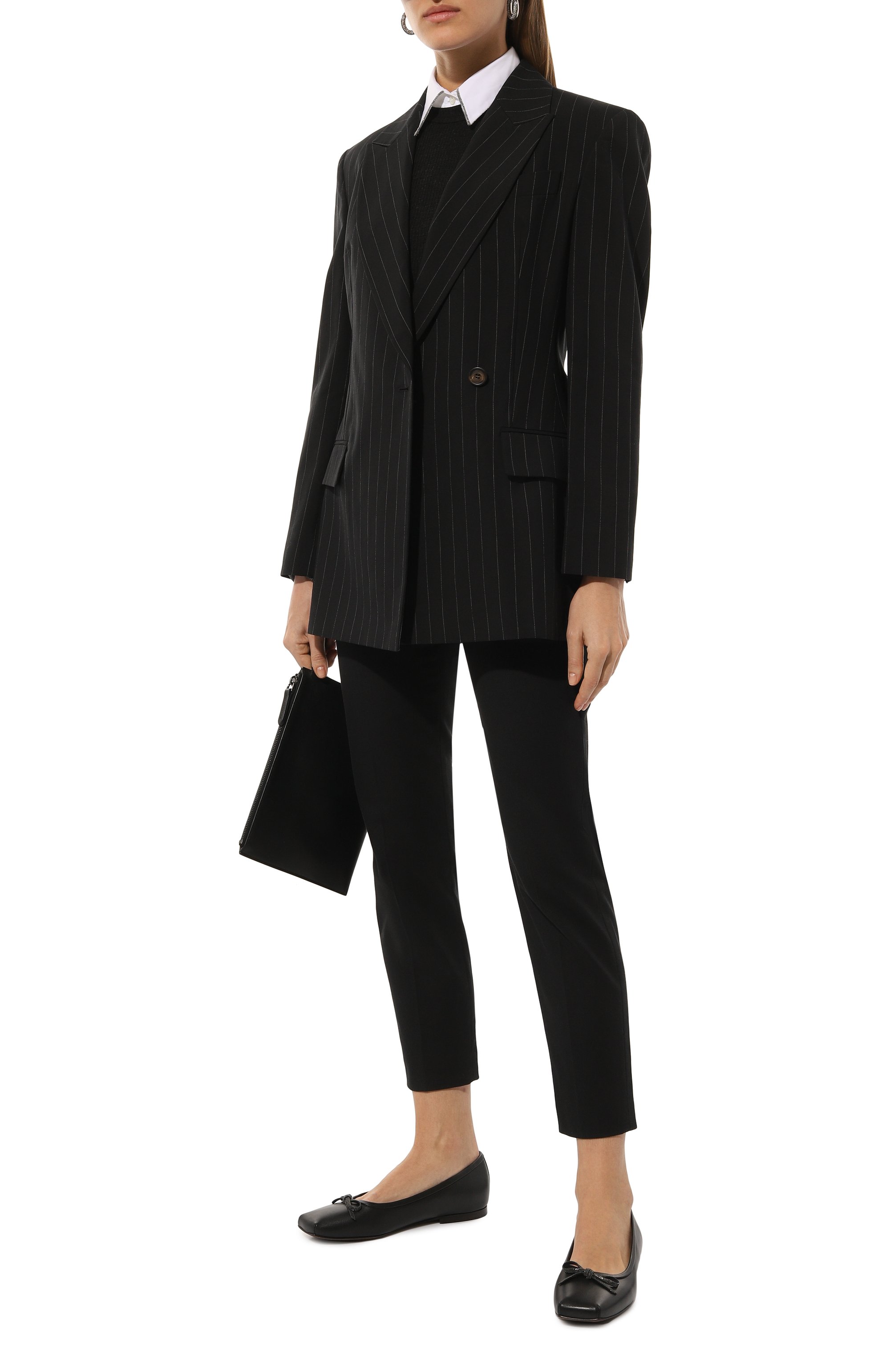 Хлопковые брюки BRUNELLO CUCINELLI, арт. MP126P8703, фото 2