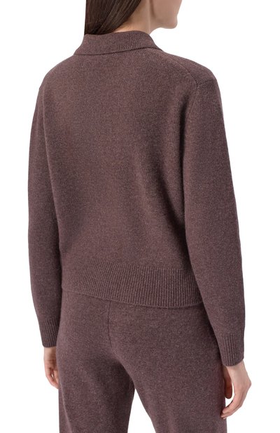 Поло из кашемира и ш ерсти SPORTY AND RICH, арт. WS07466302BR27, фото 4