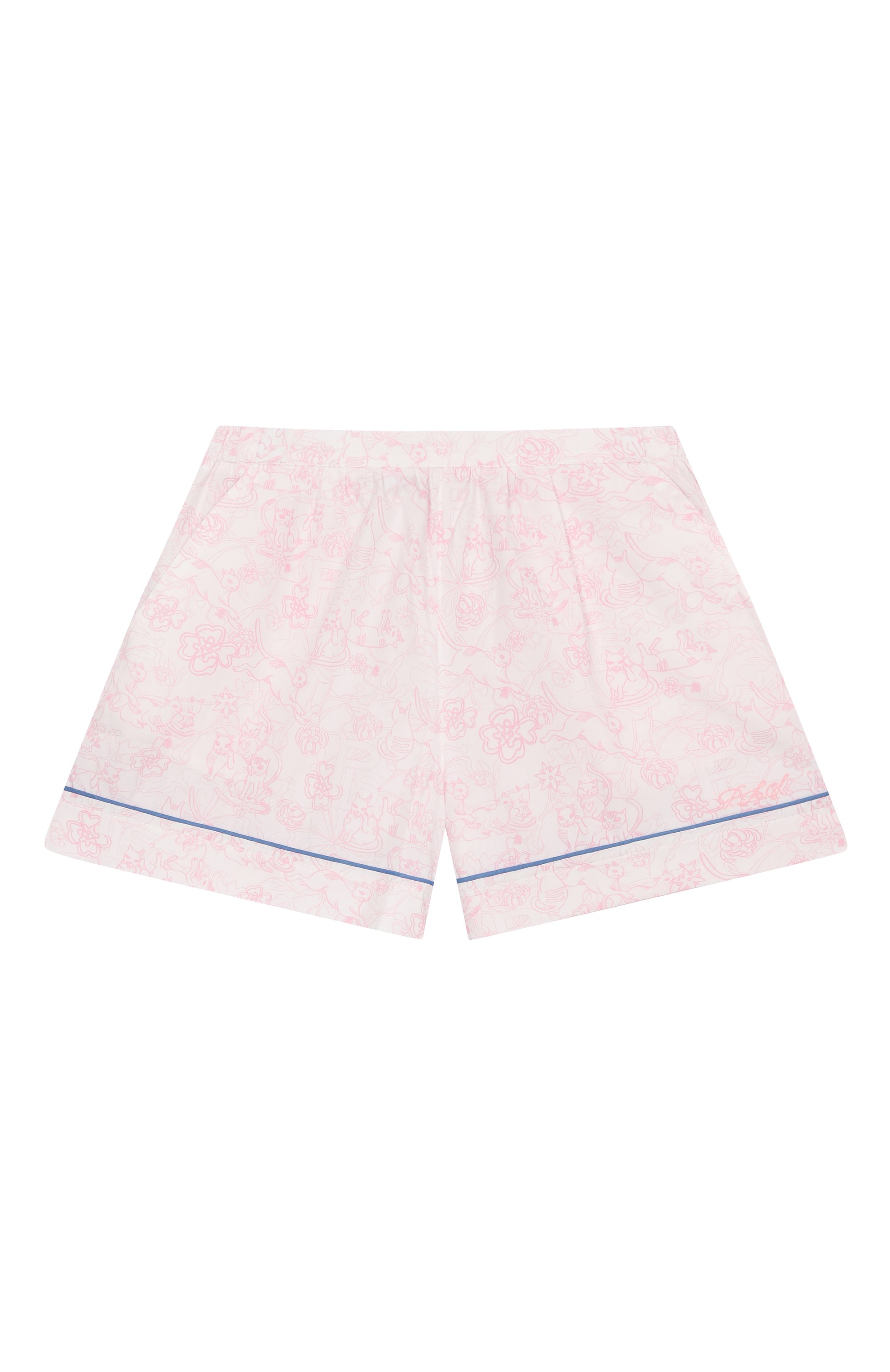 Хлопковые шорты PHILOSOPHY DI LORENZO SERAFINI KIDS, арт. I1E410/5609/4-10, фото 1