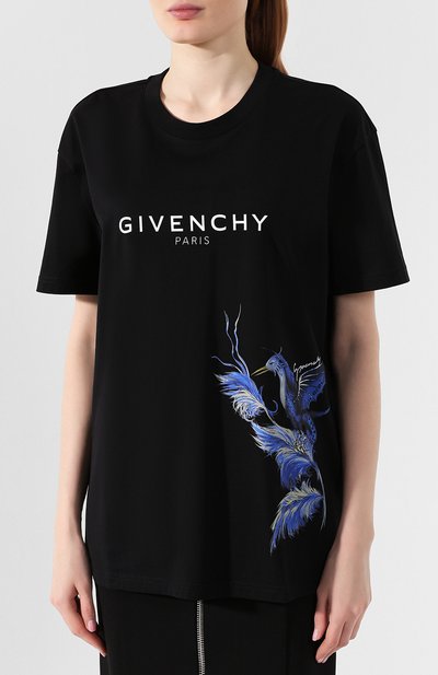 Хлопковая футболка GIVENCHY, арт. BW70603Z28, фото 3