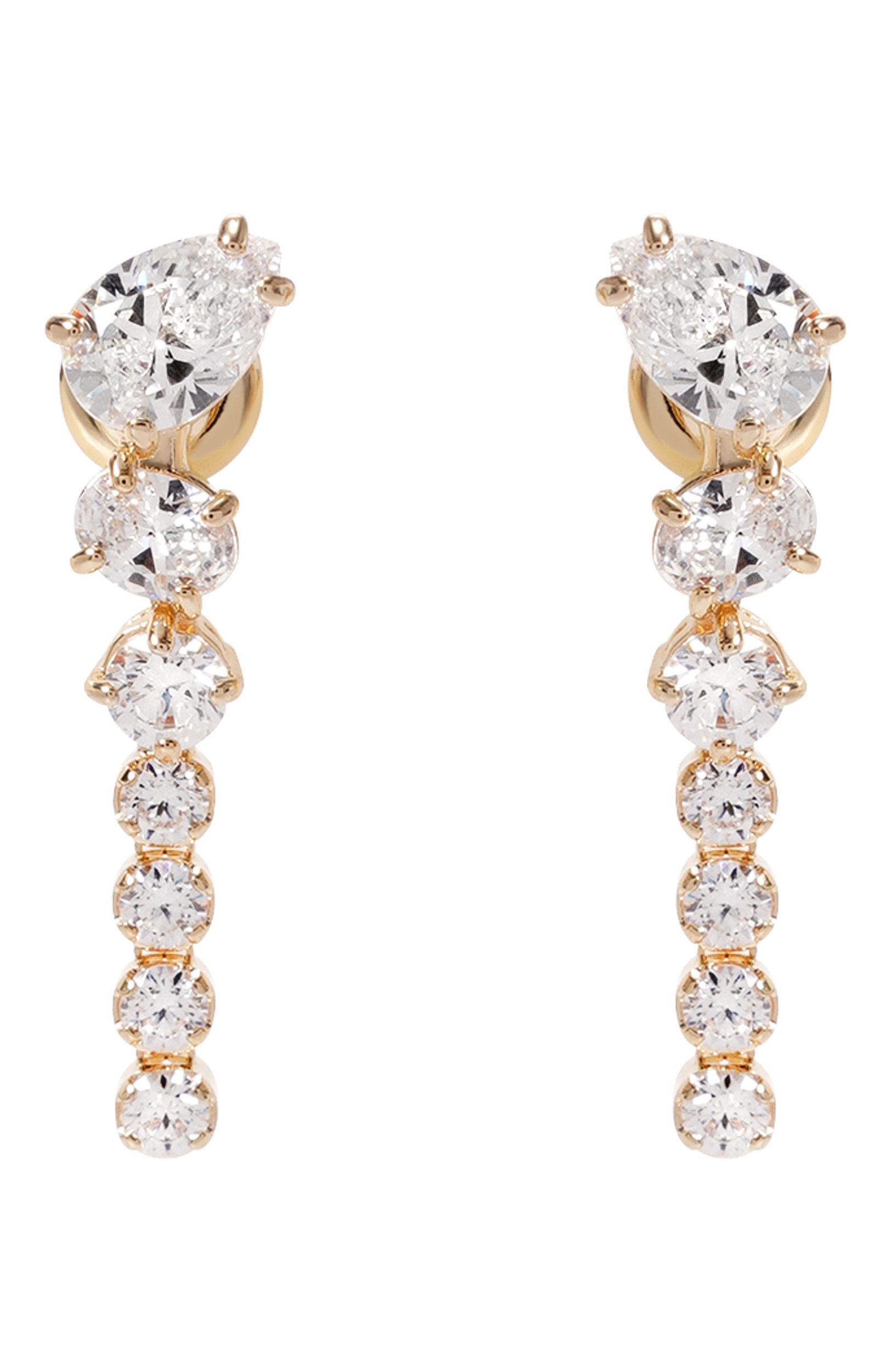 Серьги с подвесками mesmera SWAROVSKI золотого цвета по цене 15250 руб., арт. 5747936, фото 1 Серьги с подвесками mesmera SWAROVSKI, арт. 5747936, фото 1