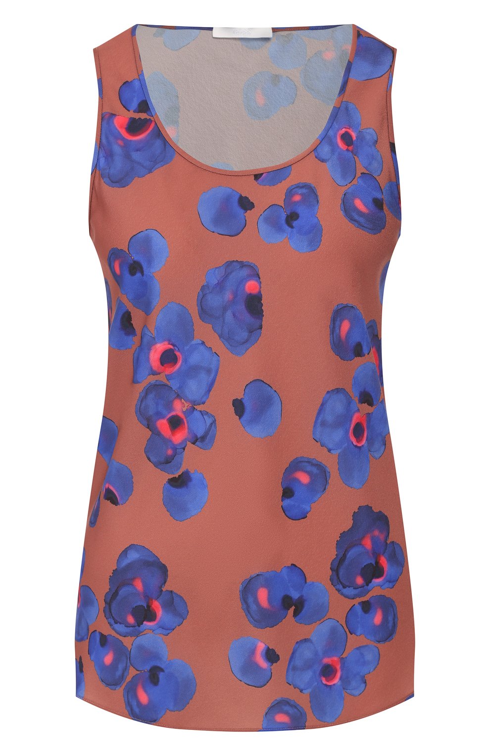 Топ с принтом BOSS коричневого цвета по цене 19550 руб., арт. 50410965, фото 1 Топ с принтом BOSS, арт. 50410965, фото 1