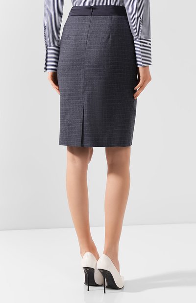 Шерстяная юбка BOSS, арт. 50414815, фото 4