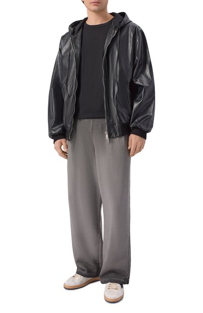 Кожаный бомбер GIORGIO BRATO черного цвета по цене 242000 руб., арт. GU26S26012BBTM, фото 2 Кожаный бомбер GIORGIO BRATO, арт. GU26S26012BBTM, фото 2