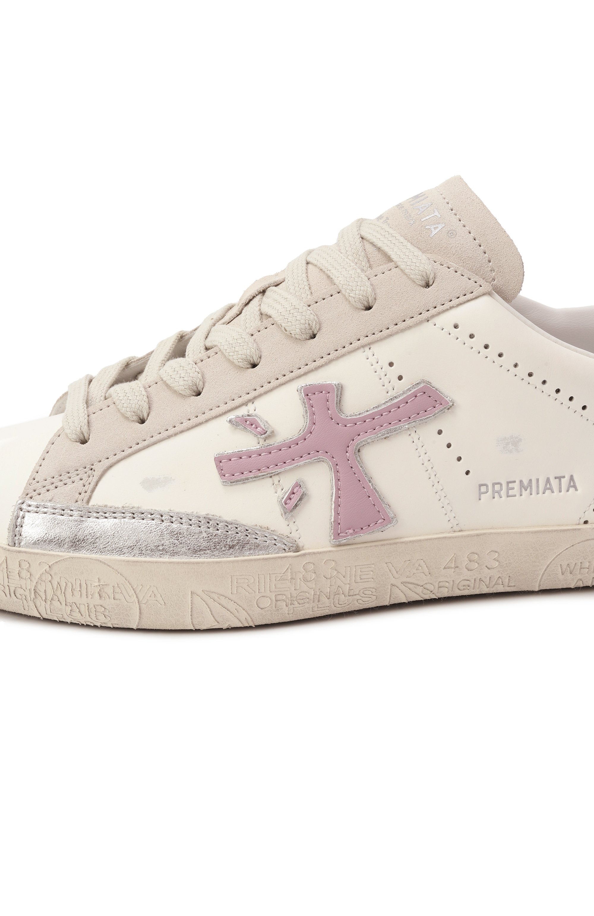 Кожаные кеды steven d PREMIATA, арт. STEVEND/VAR 7273, фото 7