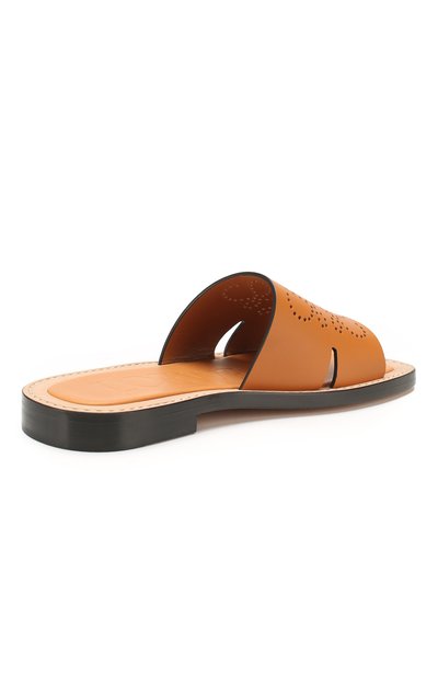 Кожаные шлепанцы LOEWE, арт. 453.10.860, фото 4