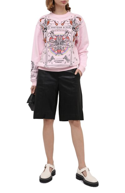 Хлопковый свитшот GIVENCHY, арт. BWJ0193Z3V, фото 2