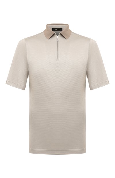 Мужская шелковое поло ZILLI, арт. KZP002M0600VZLU00M