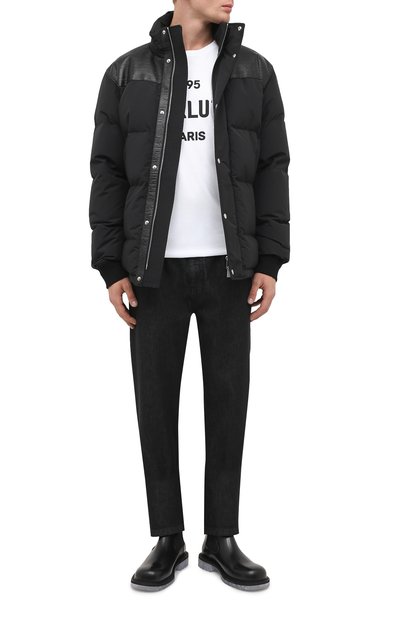 Пуховик с кожаной отделкой BERLUTI, арт. R180BL90-001, фото 2