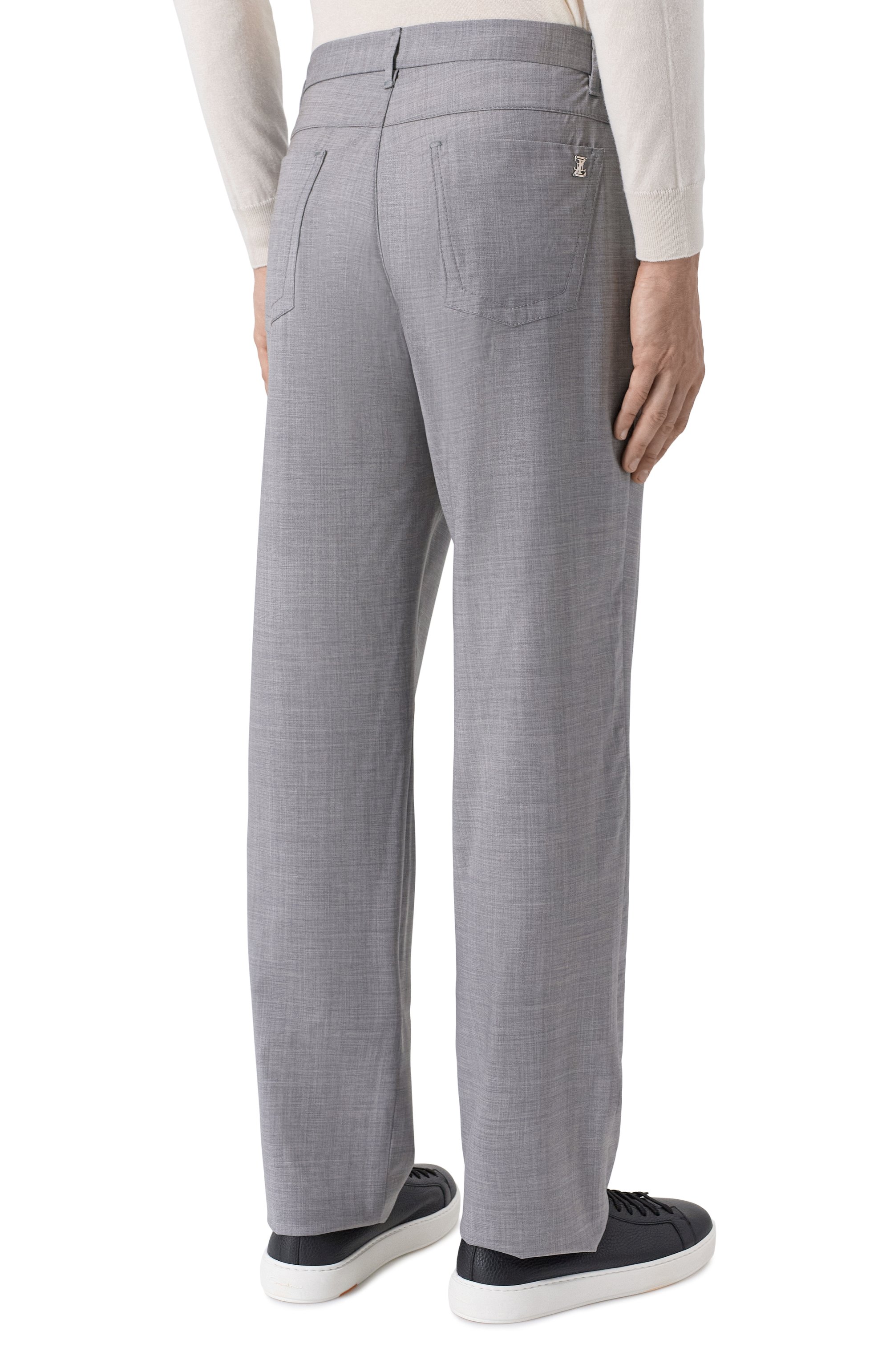 Шерстяные брюки ZILLI, арт. CP201DM0201VUC000, фото 4