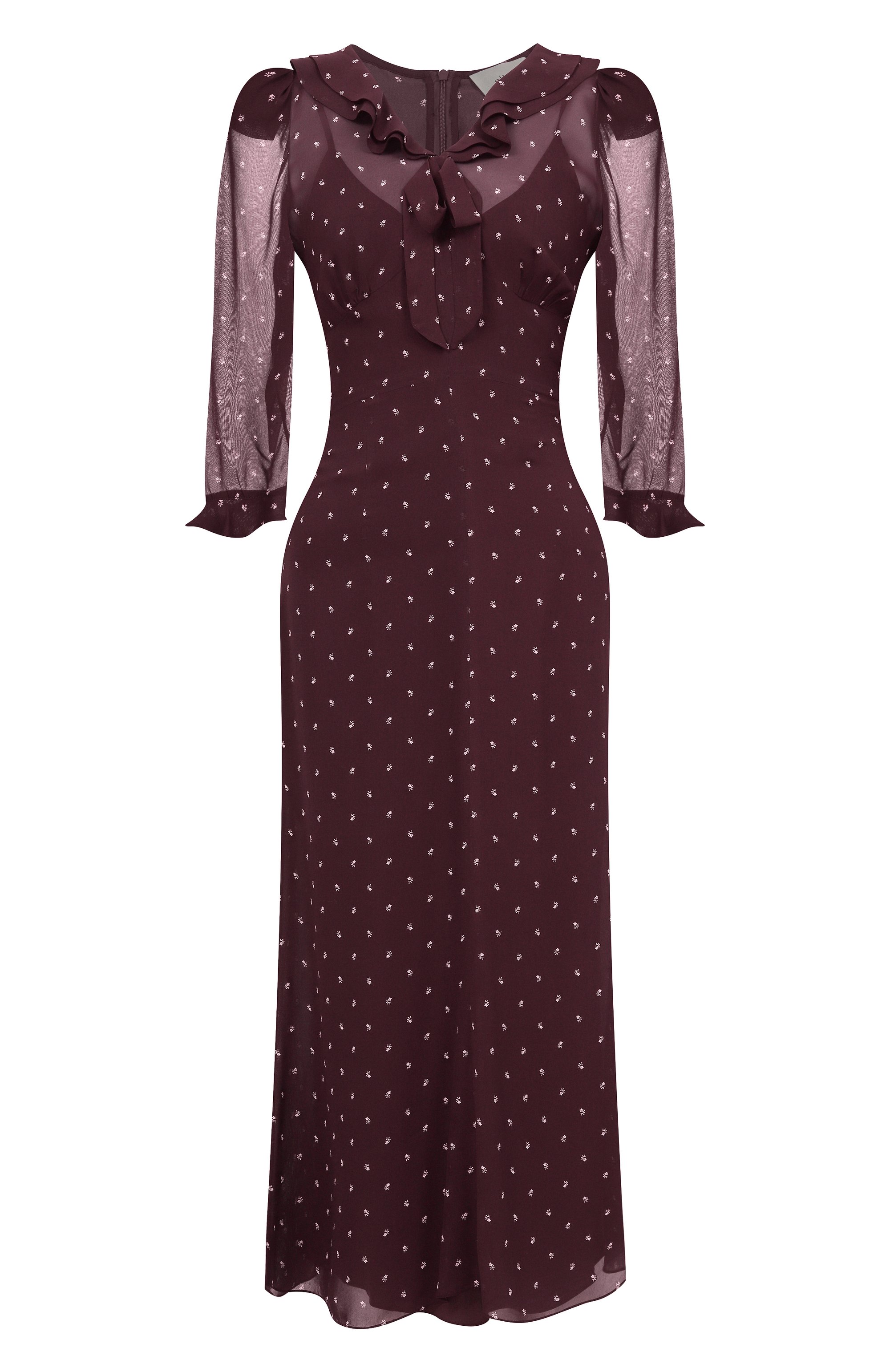 Платье из  вискозы ELLYME, арт. 00373, фото 1