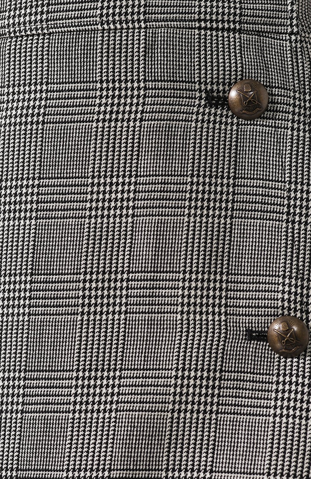 Шерстяная юбка VETEMENTS, арт. WAH20SK400/GREY CHECK, фото 5