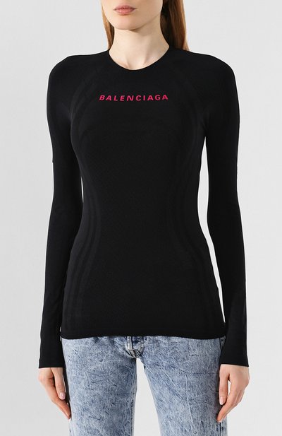 Лонгслив с логотипом бренда BALENCIAGA, арт. 583961/TEVC1, фото 3