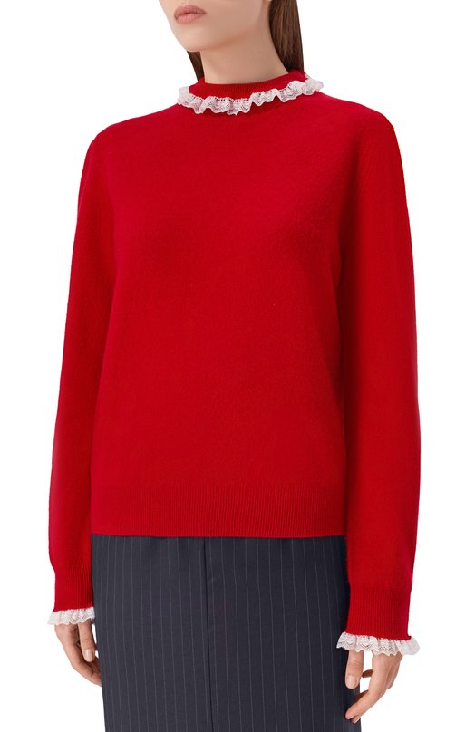 Шерстяной пуловер OLOLOL OLKN033/600/BASE Красный  OLKN033/600/BASE Фото 3