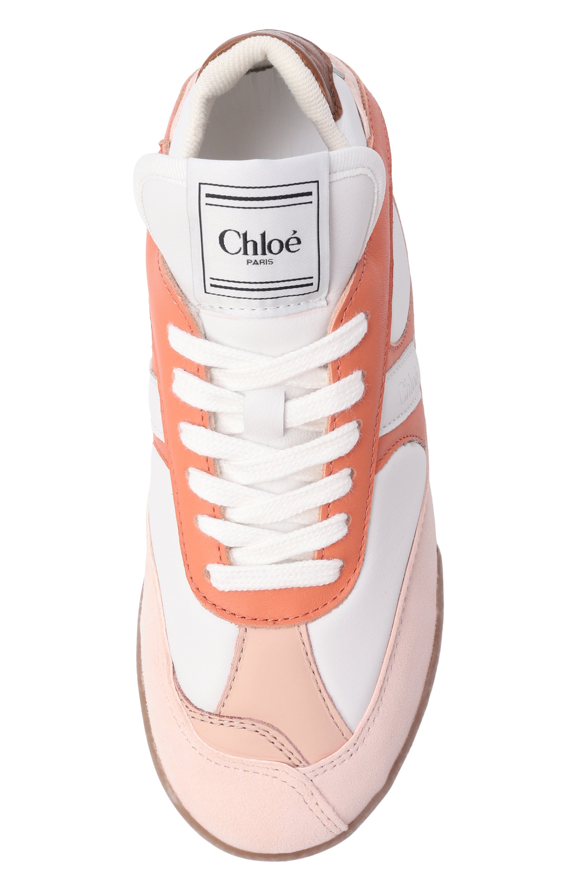 Кожаные кроссовки CHLOÉ, арт. C20892, фото 4
