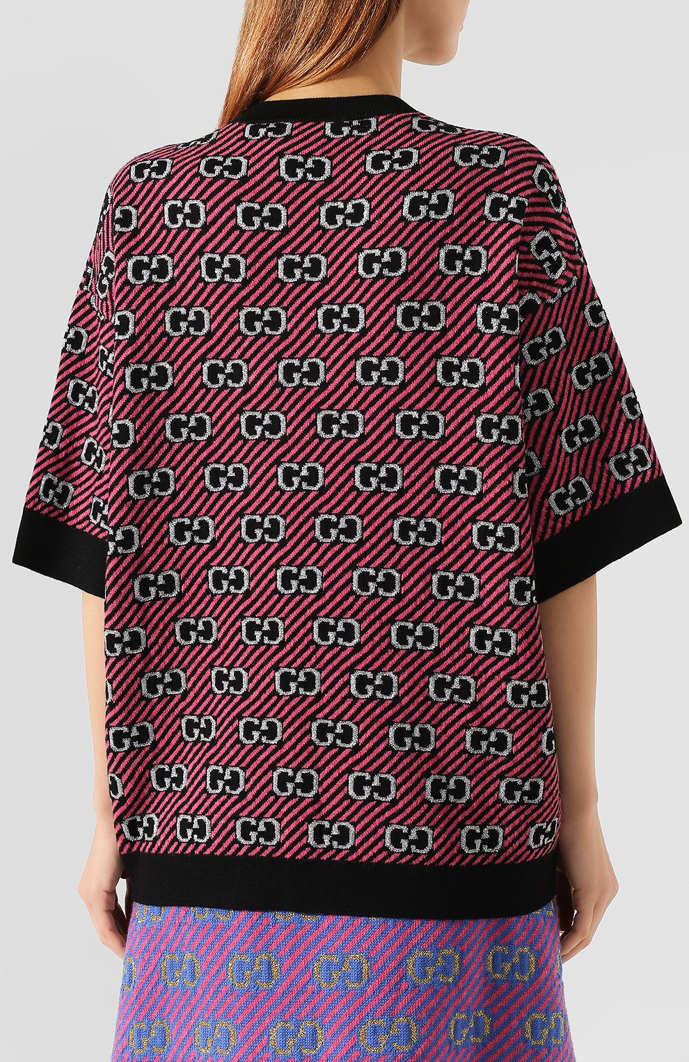 Шерстяной пуловер GUCCI, арт. 574223/XKASE, фото 4