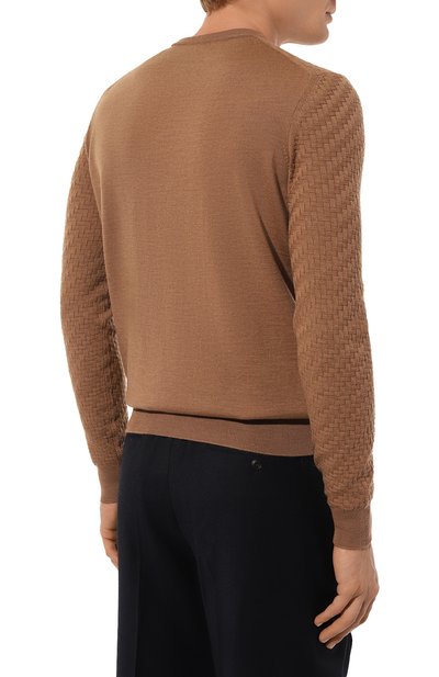 Шерстяной джемпер CORNELIANI, арт. 94M505-9425115, фото 4
