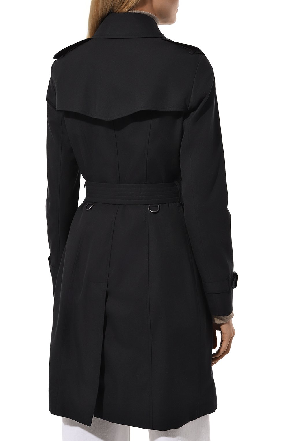 Хлопковый тренч BURBERRY, арт. 8045777, фото 4