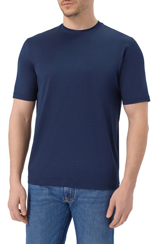 Хлопковая футболка MVST M26.CSM.K422/C0T0NE NE.80/2 Синий  M26.CSM.K422/C0T0NE NE.80/2 Фото 3