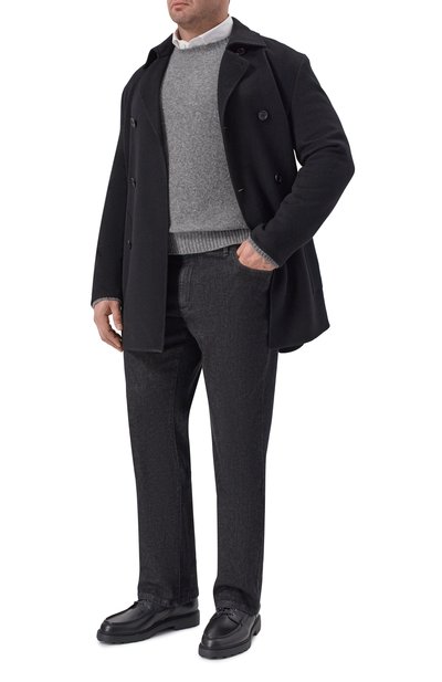 Кашемировое пальто MVST черного цвета по цене 699500 руб., арт. TXEKB-ES4365-1/LC1598/TXEKB-ES4365-1 BS/LC1595, фото 2 Кашемировое пальто MVST, арт. TXEKB-ES4365-1/LC1598/TXEKB-ES4365-1 BS/LC1595, фото 2