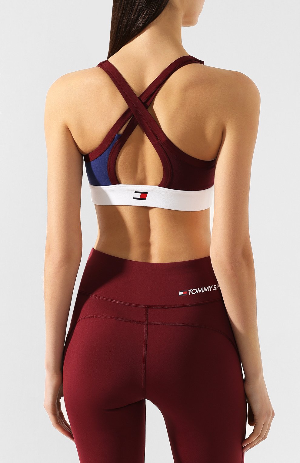 Топ TOMMY HILFIGER белого цвета по цене 3990 руб., арт. S10S100506, фото 4 Топ TOMMY HILFIGER, арт. S10S100506, фото 4