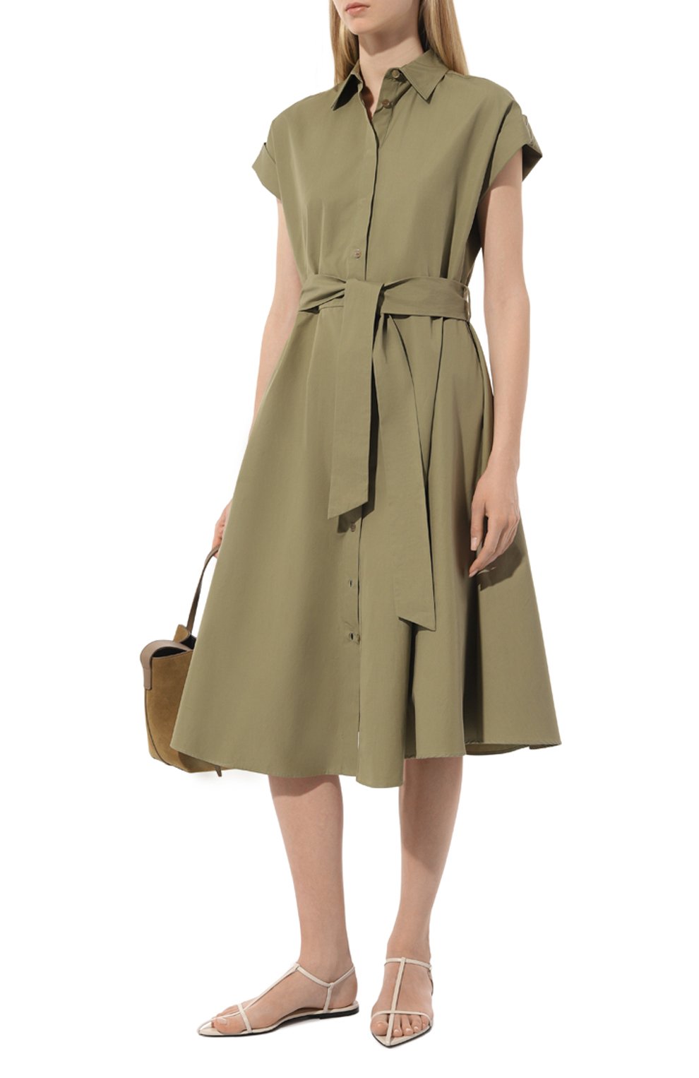 Хлопковое платье KITON, арт. D55375K0972C, фото 2