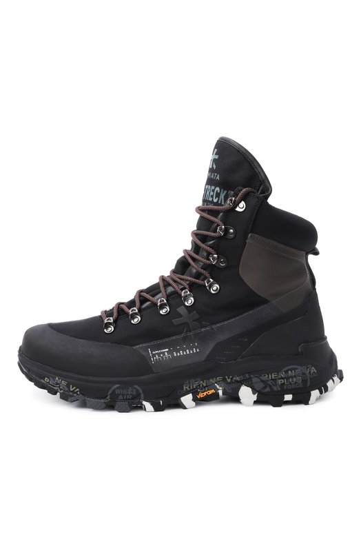 Комбинированные ботинки Mid Treck Premiata MIDTRECK/VAR 388 Чёрный  MIDTRECK/VAR 388 Фото 4