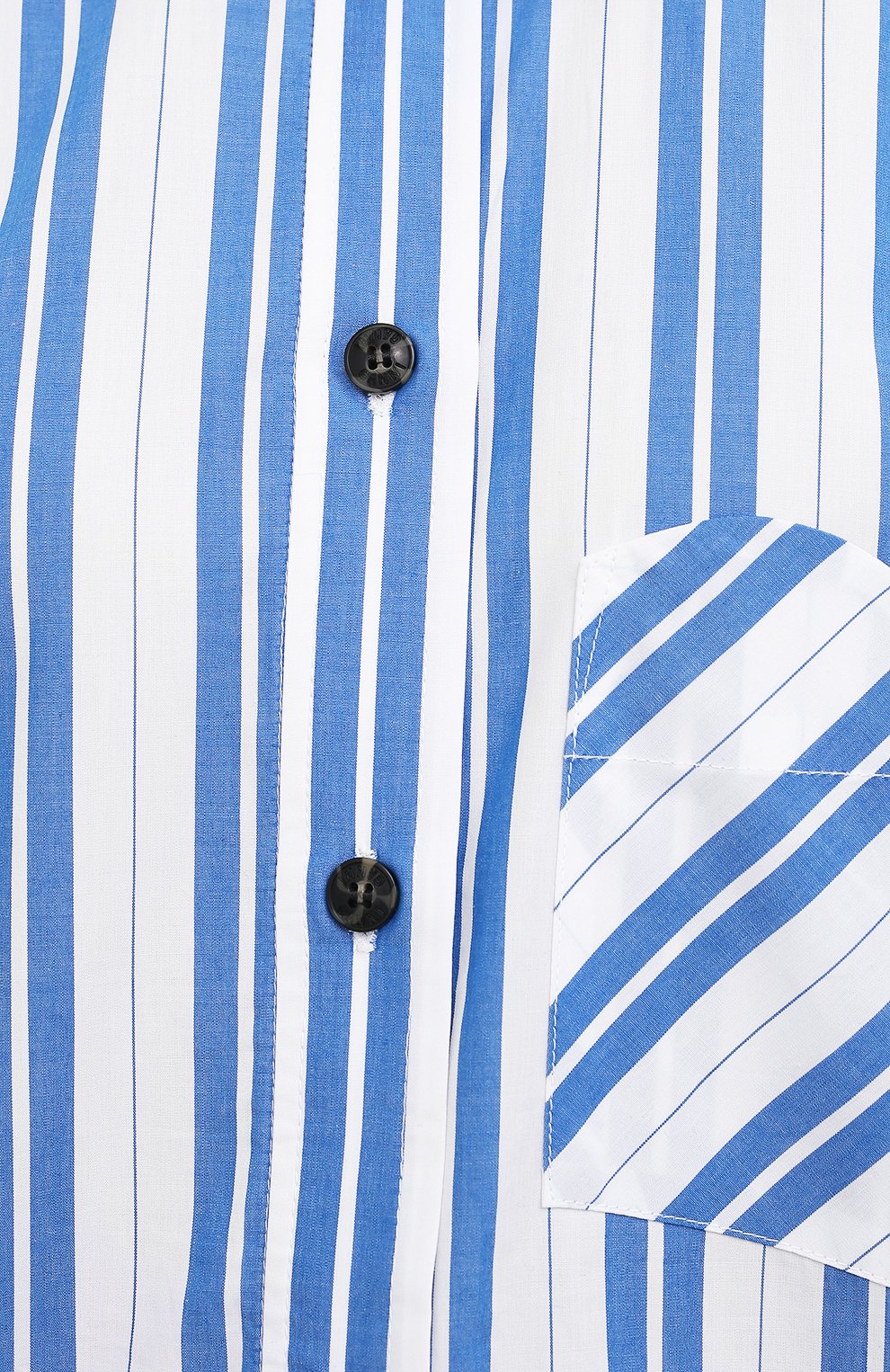 Хлопковая рубашка GANNI, арт. F5978, фото 5