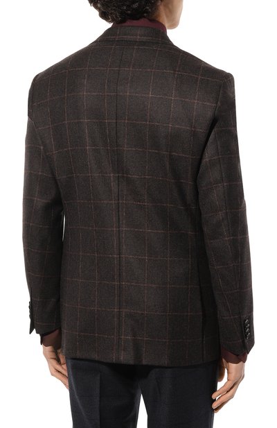 Шерстяной пиджак CORNELIANI, арт. 926008-3816317, фото 4