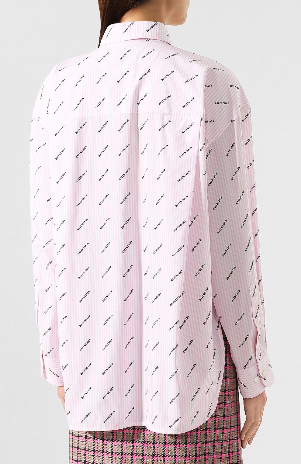 Хлопковая рубашка BALENCIAGA, арт. 527818/TFLB4, фото 4