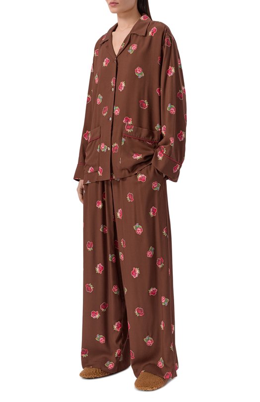 Хлопковая пижама Any Wowzers CLSY02-RCH Коричневый  CLSY02-RCH Фото 2
