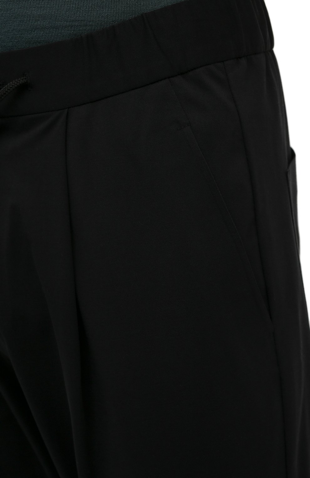 Брюки KAZUYUKI KUMAGAI черного цвета по цене 41050 руб., арт. AP11-225, фото 5 Брюки KAZUYUKI KUMAGAI, арт. AP11-225, фото 5