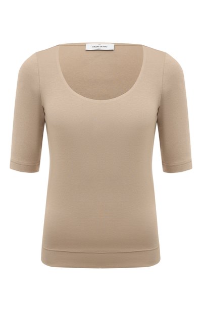 Женская хлопковая футболка GRAN SASSO, арт. 60271/80302