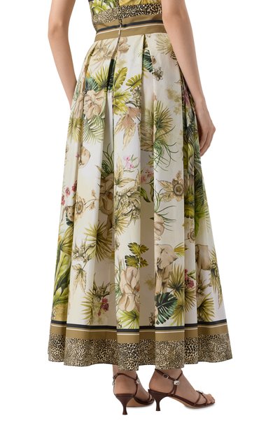 Хлопковая юбка ELIE SAAB, арт. SK175PS25, фото 4