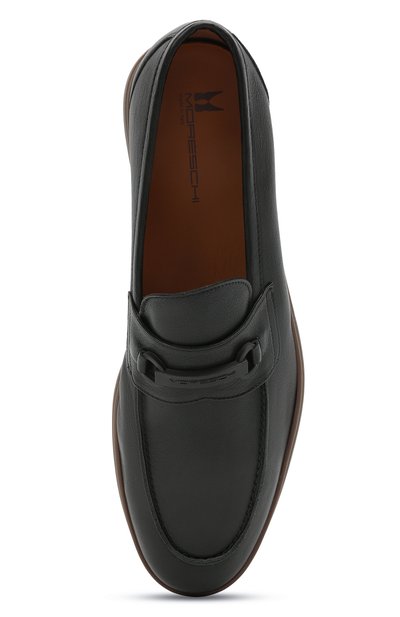 Кожаные лоферы MORESCHI, арт. 43810/GP/GI0VE/F.NAPPA, фото 5