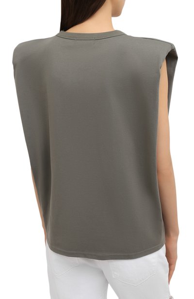 Хлопковая футболка THE FRANKIE SHOP, арт. TS EVA KR 07, фото 4