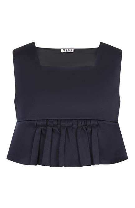 Женский шелковый топ MIU MIU, арт. MT1540-4P2-F0008