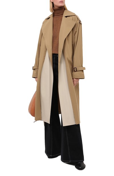 Хлопковый тренч VICTORIA BECKHAM, арт. 1320WCT001466A, фото 2