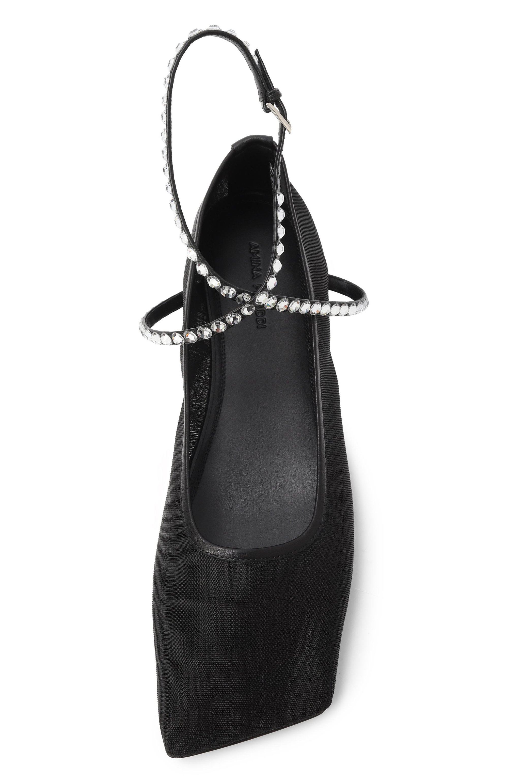 Текстильные балетки ane AMINA MUADDI, арт. ANE MESH FLAT, фото 6