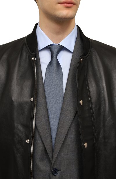 Шелковый галстук STEFANO RICCI синего цвета по цене 34150 руб., арт. CCX/32109, фото 2 Шелковый галстук STEFANO RICCI, арт. CCX/32109, фото 2