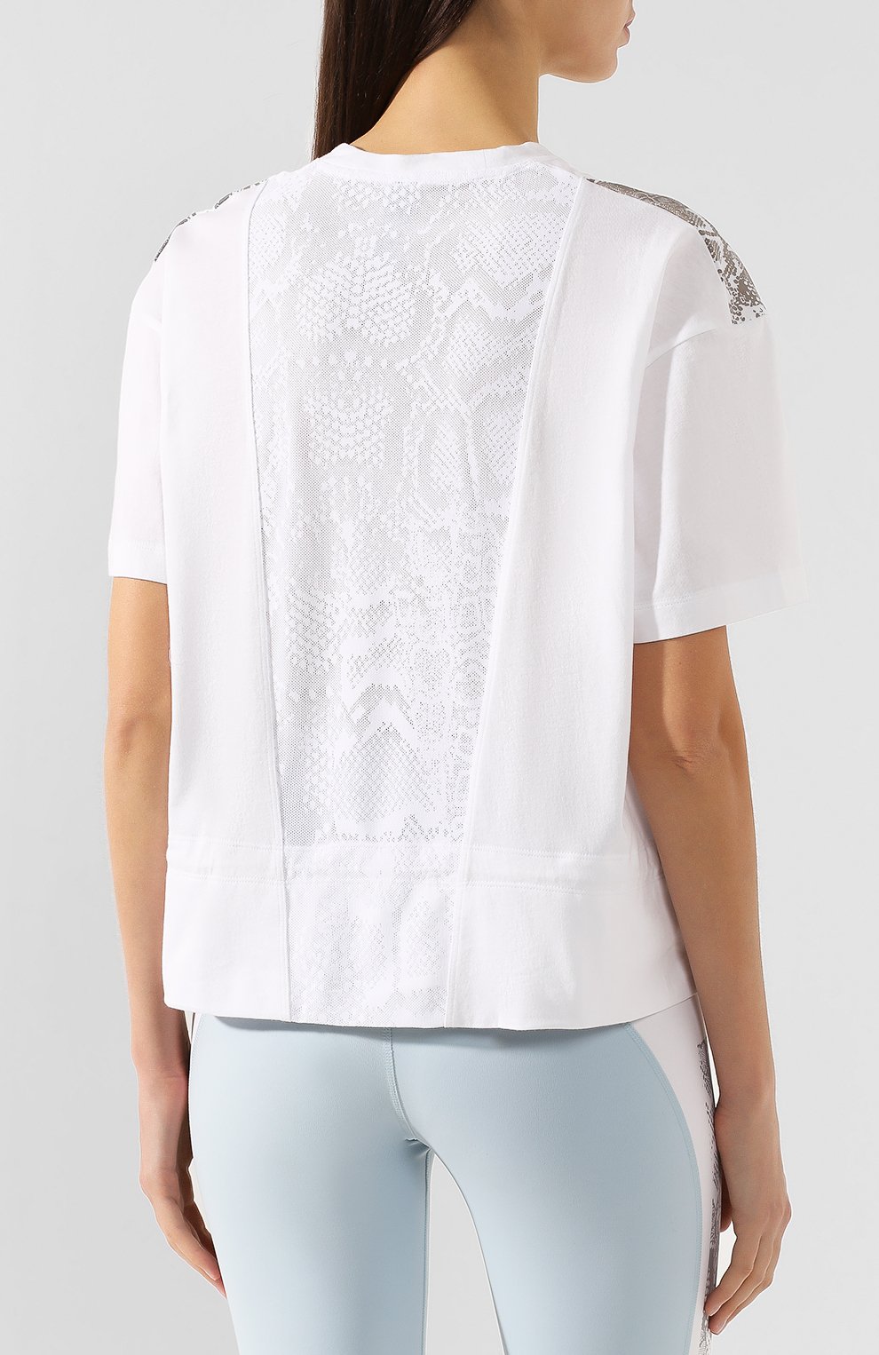 Хлопковая футболка ADIDAS BY STELLA MCCARTNEY, арт. FK9689, фото 4