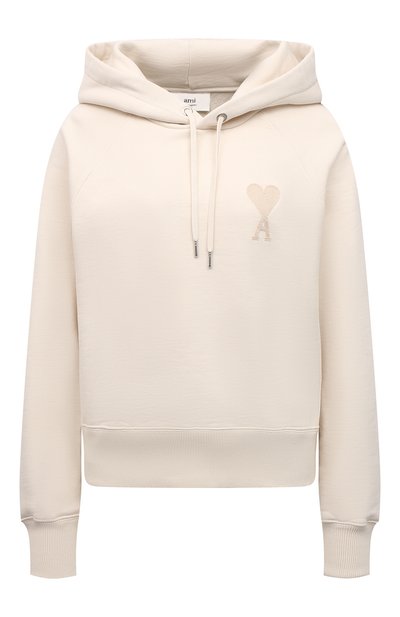 Хлопковое худи AMI, арт. E21FJ058.747, фото 1