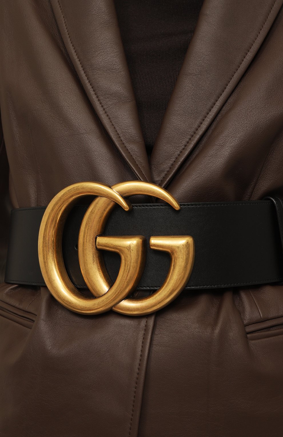 Кожаный ремень GUCCI, арт. 453265 AP00T, фото 2