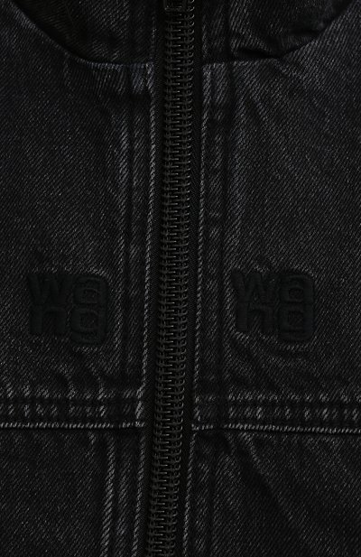 Джинсовая куртка ALEXANDER WANG темно-серого цвета по цене 79950 руб., арт. 4DC2212912, фото 5 Джинсовая куртка ALEXANDER WANG, арт. 4DC2212912, фото 5