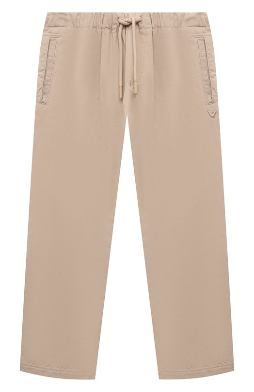 Хлопковые брюки Emporio Armani