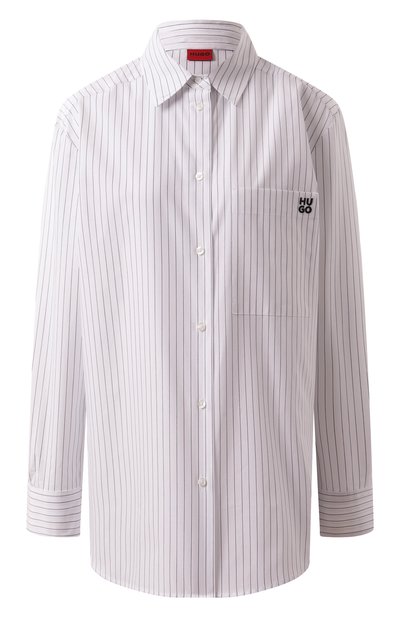 Женская хлопковая рубашка HUGO, арт. 50533037