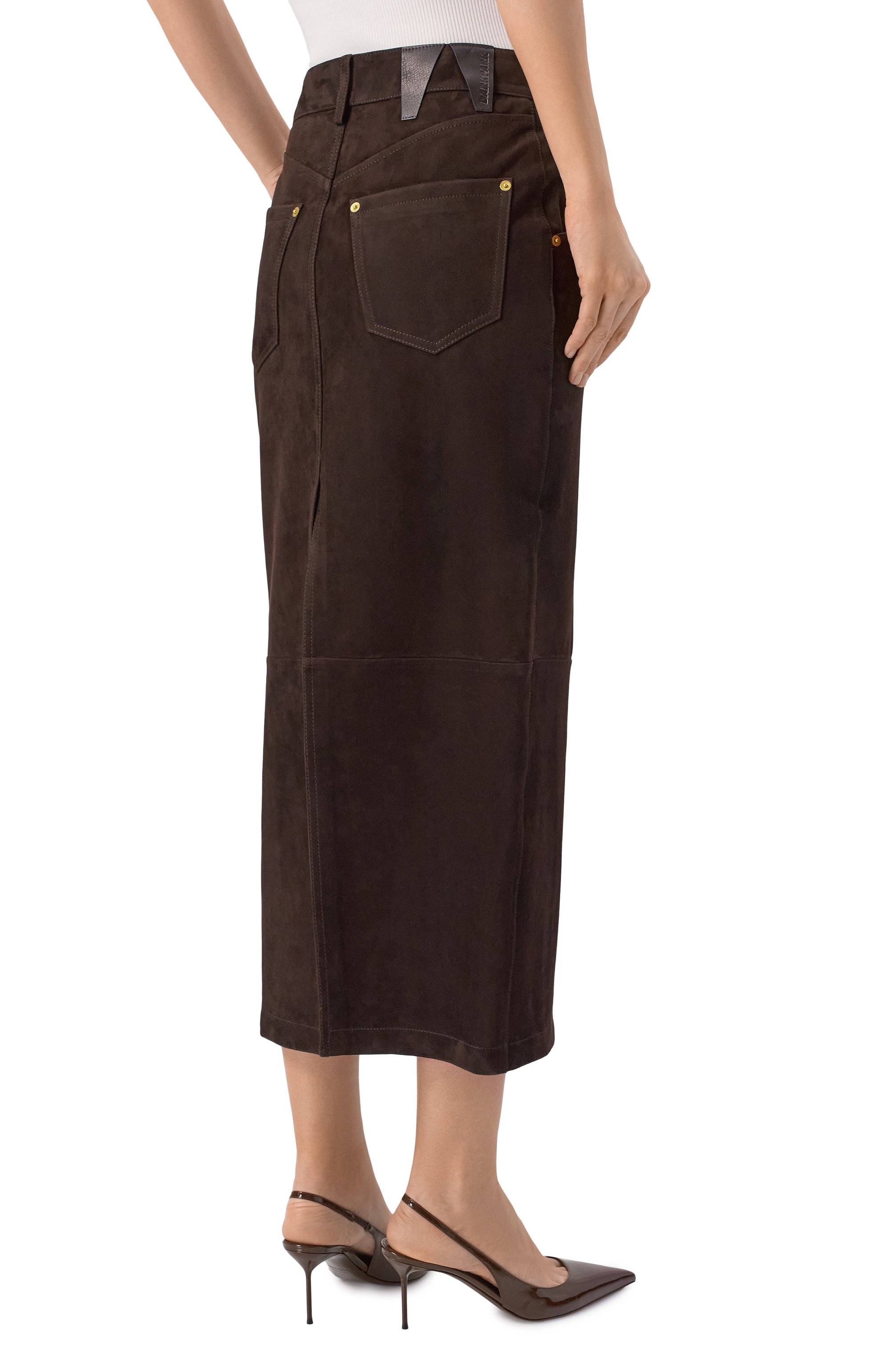 Замшевая юбка DARKPARK, арт. WSK02/LTS02, фото 4