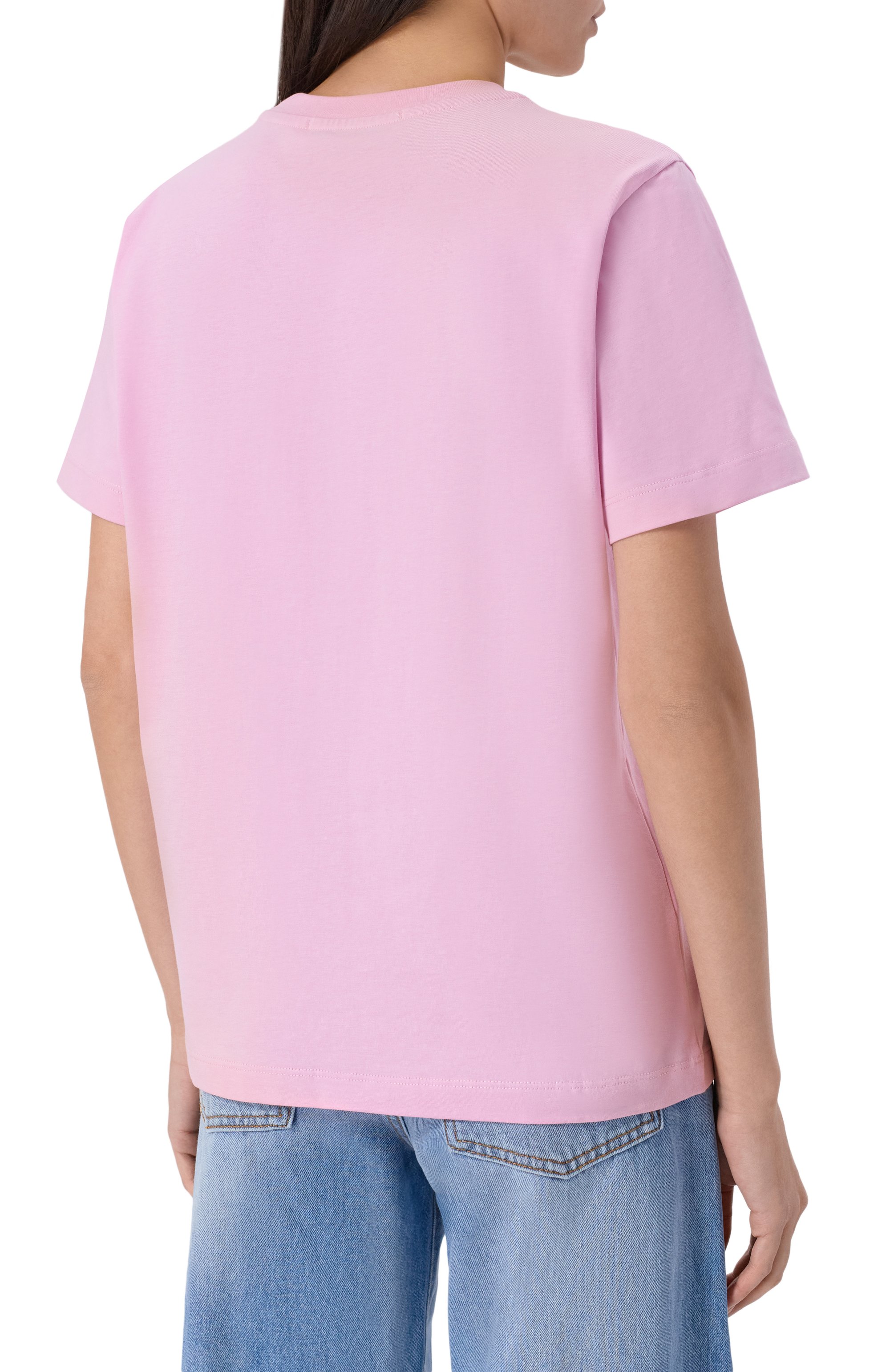 Хлопковая футболка MSGM, арт. 4041MDM124N/267002, фото 4